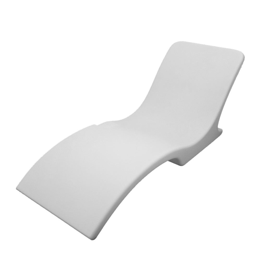 Round Chaise Lounger Pair + Cylinder Table image 7