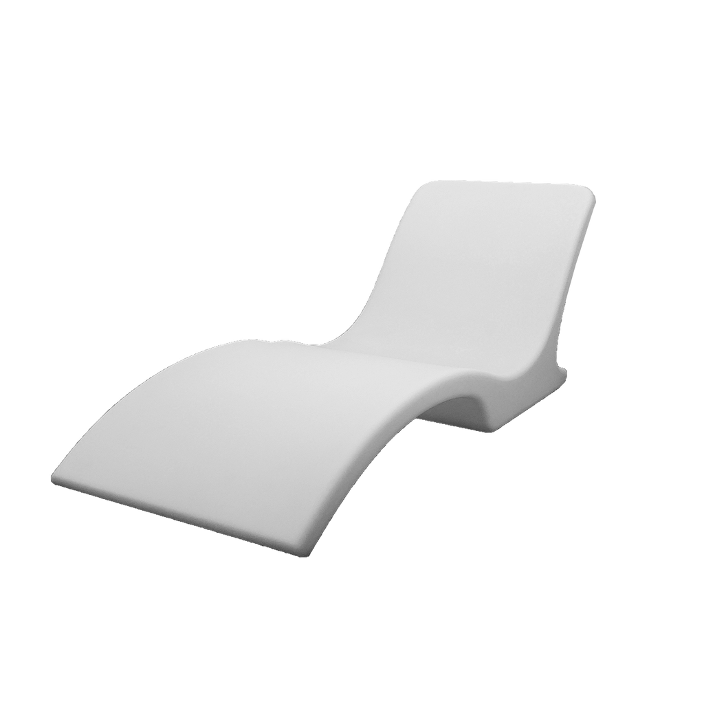 Round Chaise Lounger Pair with Grande Hourglass Table image 8