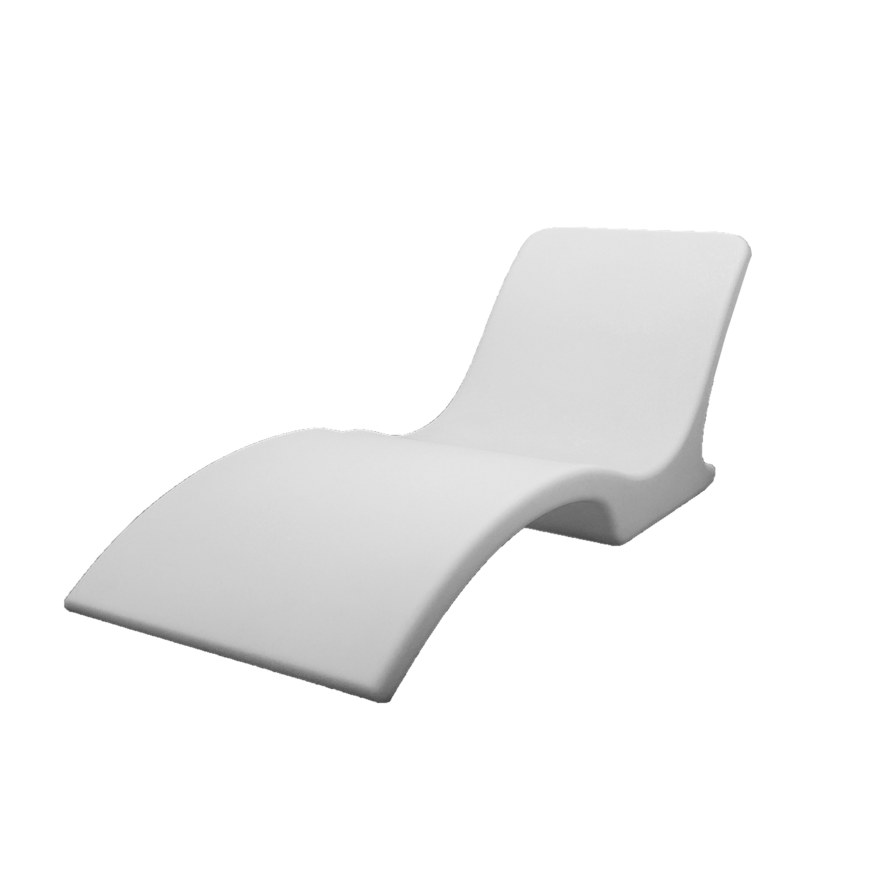 Round Chaise Lounger Pair with Grande Hourglass Table image 8