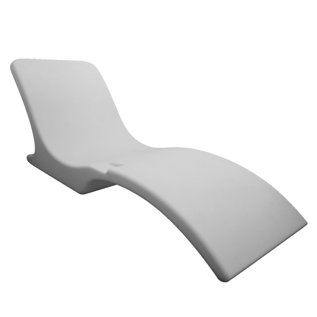 Round Chaise Lounger Pair with Grande Hourglass Table image 12