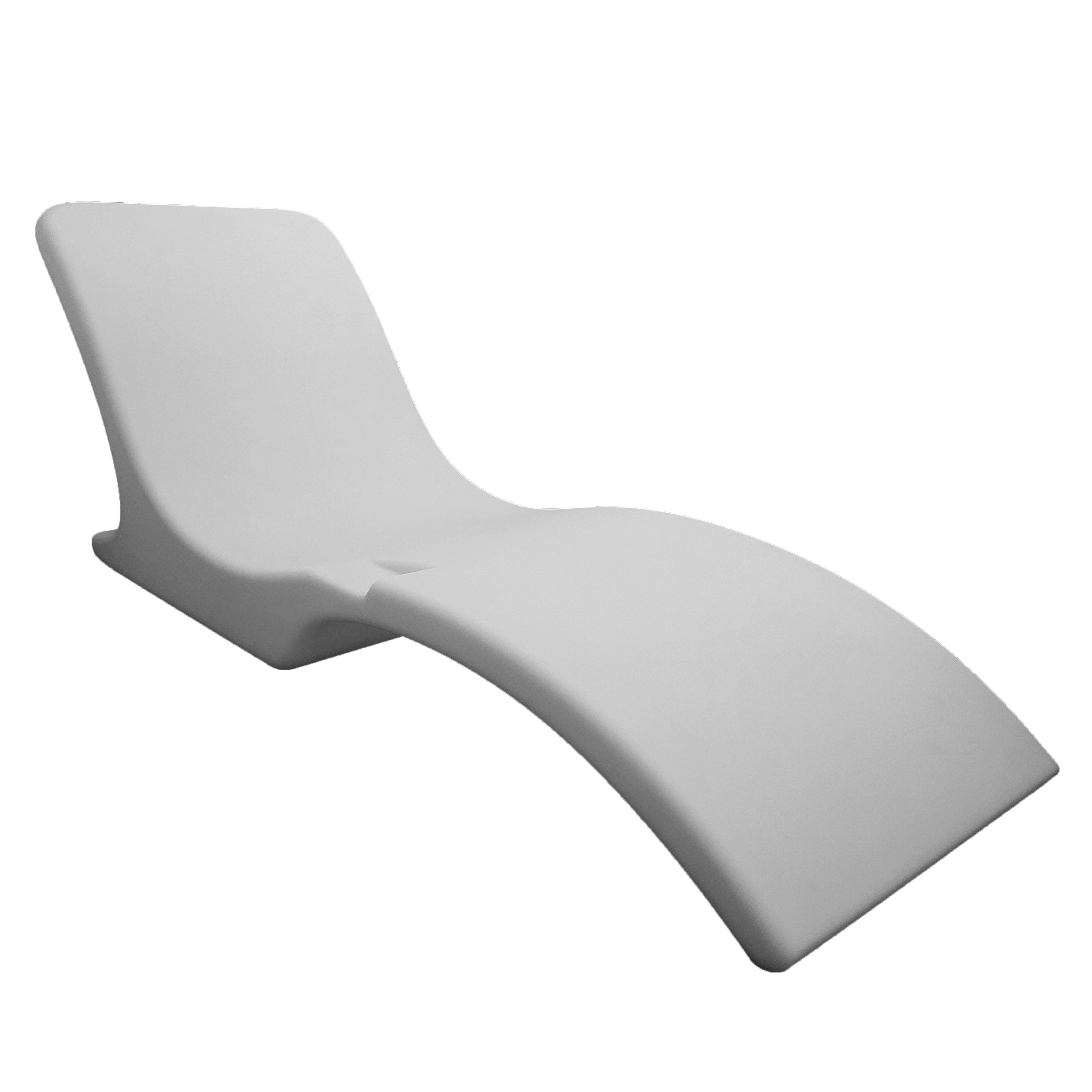 Round Chaise Lounger Pair with Grande Hourglass Table image 12