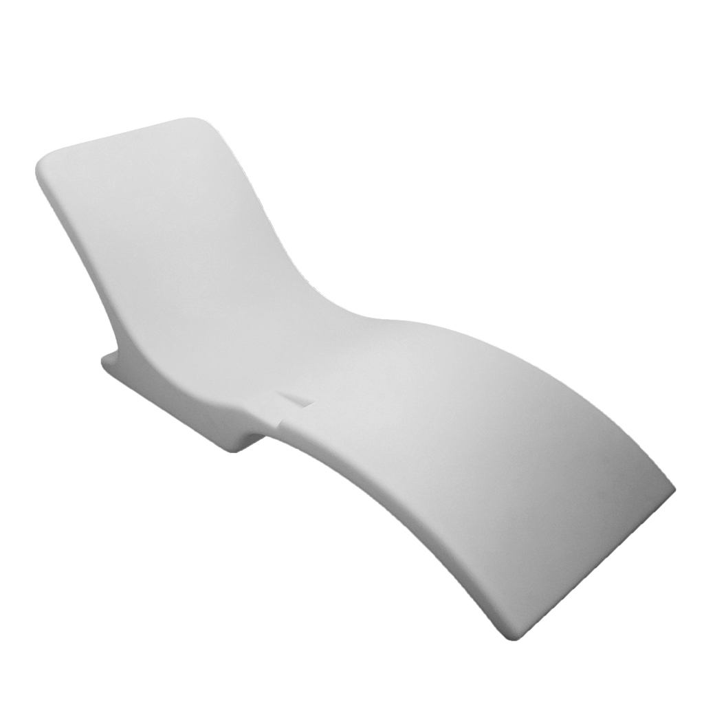 Round Chaise Lounger Pair with Grande Hourglass Table image 9