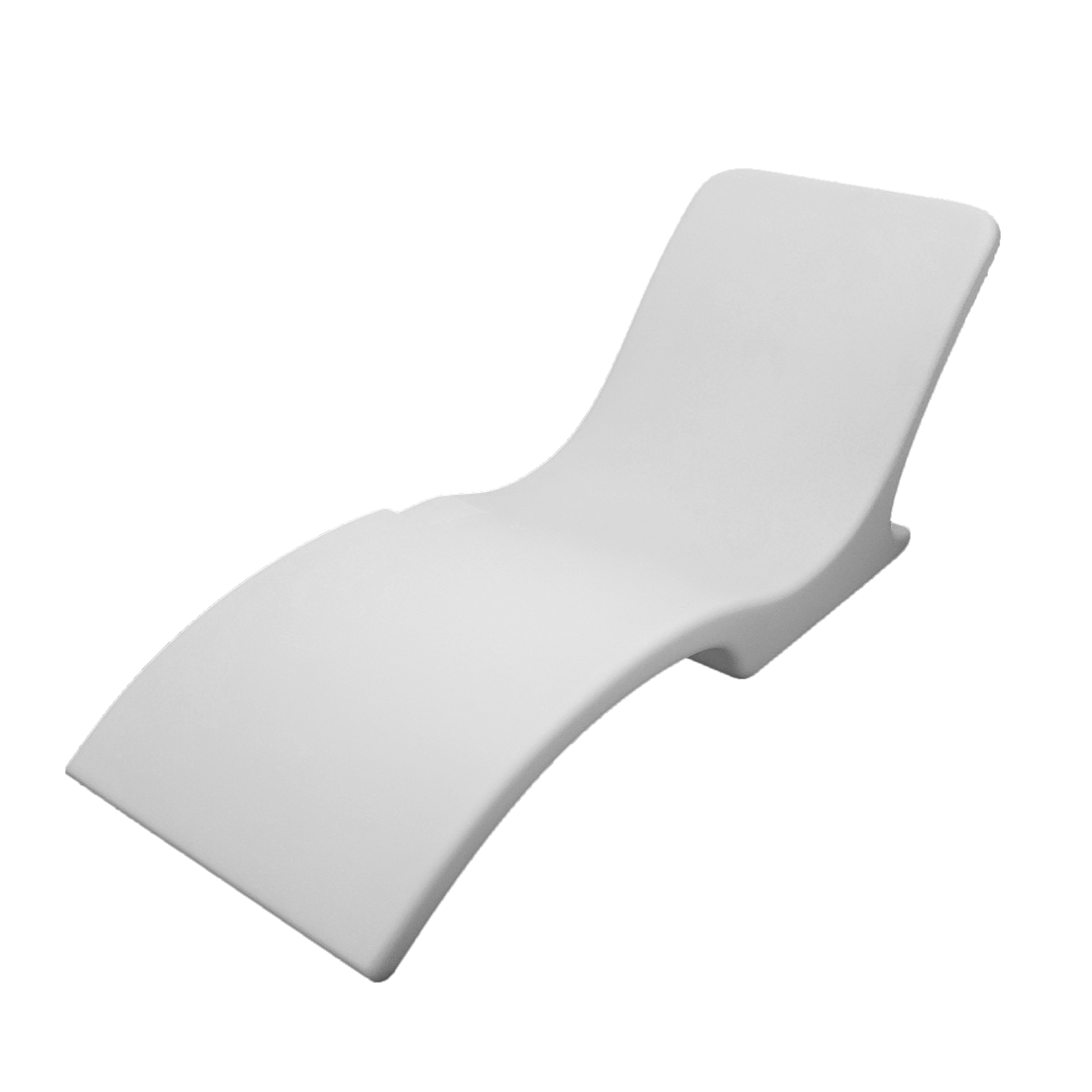 Round Chaise Lounger Pair with Grande Hourglass Table image 7